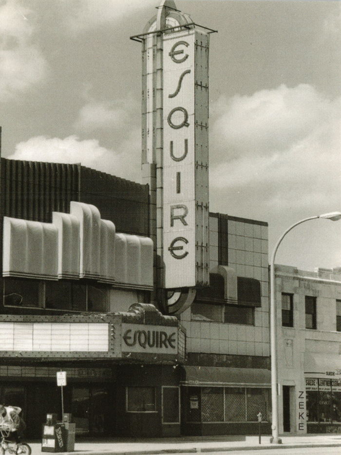 Esquire Theatre - Postcard